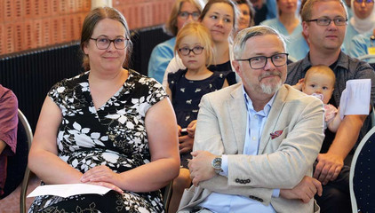Priv.-Doz. Dr. med. Michael Rosenkranz im Publikum Verabschiedung Dr. Michael Musolf in den Ruhestand, Chefarzt der Klinik für Geriatrie und Physikalische Medizin im Evangelischen Amalie Sieveking Krankenhaus